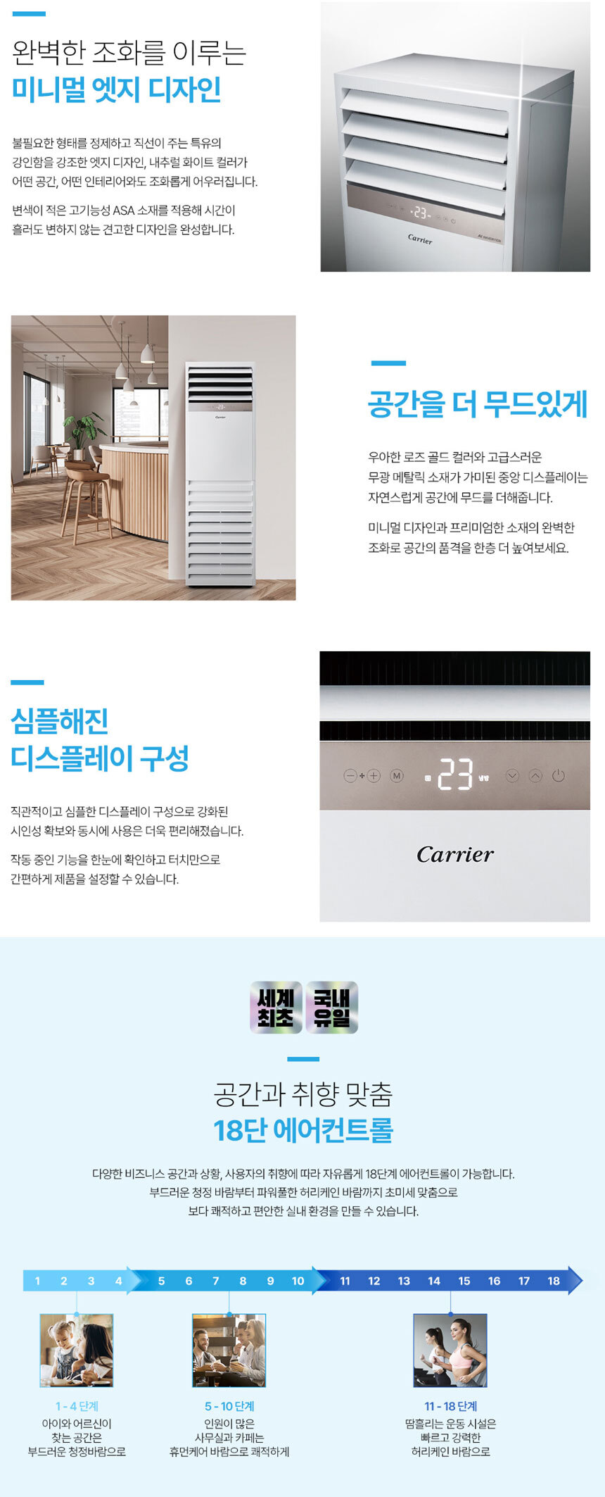 캐리어 냉난방기 스탠드(삼상) 40평 (36) DAMQ-1452KAWSX 상세 이미지 2