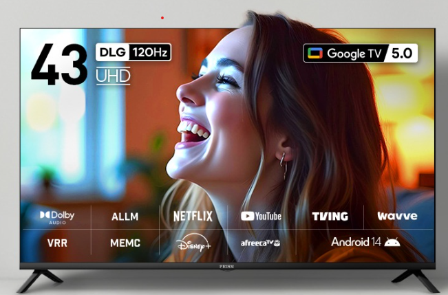[프리즘코리아] 구글 스마트 UHD TV 43인치 (36) CP43G5