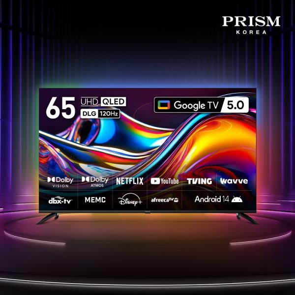 [프리즘코리아] 구글 스마트 QLED TV 65인치 (36) CP65G5Q