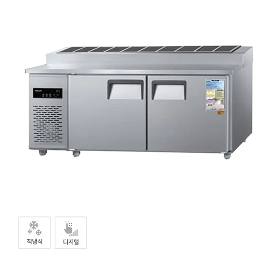 [그랜드우성] 직냉식 김밥 냉장고 475L (내부스텐) (36) CWSM-180RBT_내부스텐 (K)